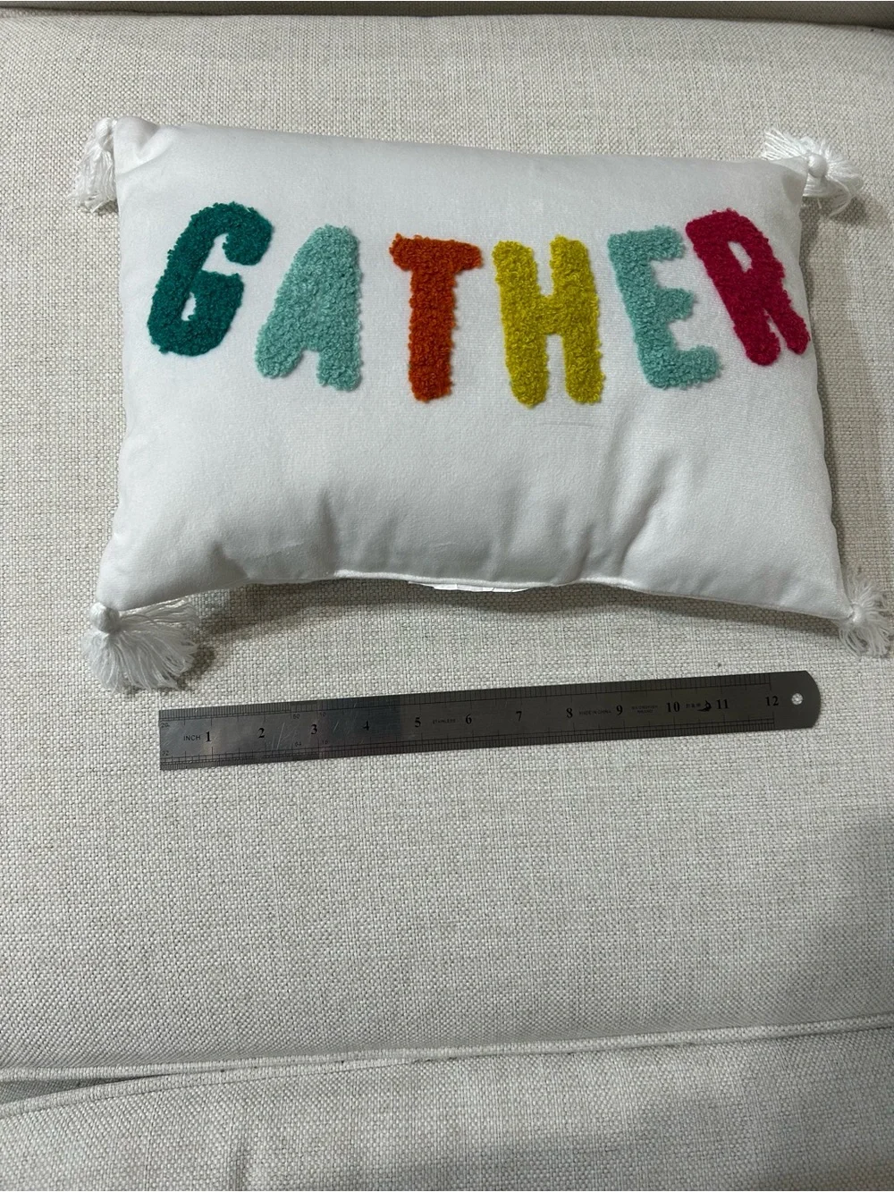 Gather Accent Pillow Set - Multicolor Holiday Decor
